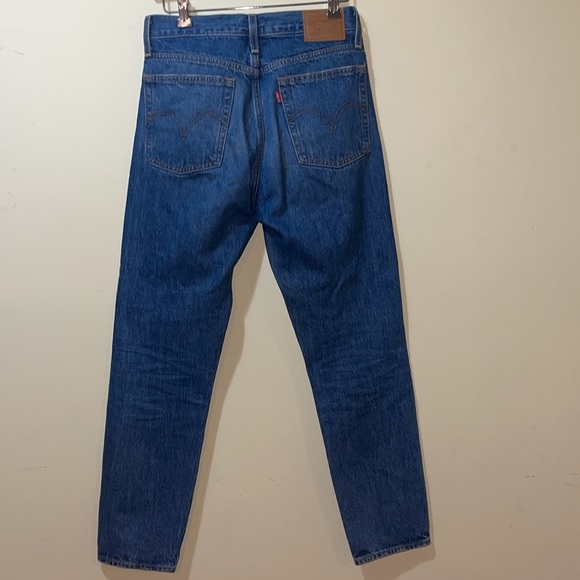 Womens Levi’s Premium Wedgie Button Fly Straight Leg Jeans - Picture 4 of 7